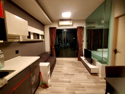คอนโดให้เช่า : ให้เช่าคอนโดอีสพระราม 2 ห้องใหม่ เฟอร์นิเจอร์ครบ แอร์ 2 ตัว พร้อมเข้าอยู่