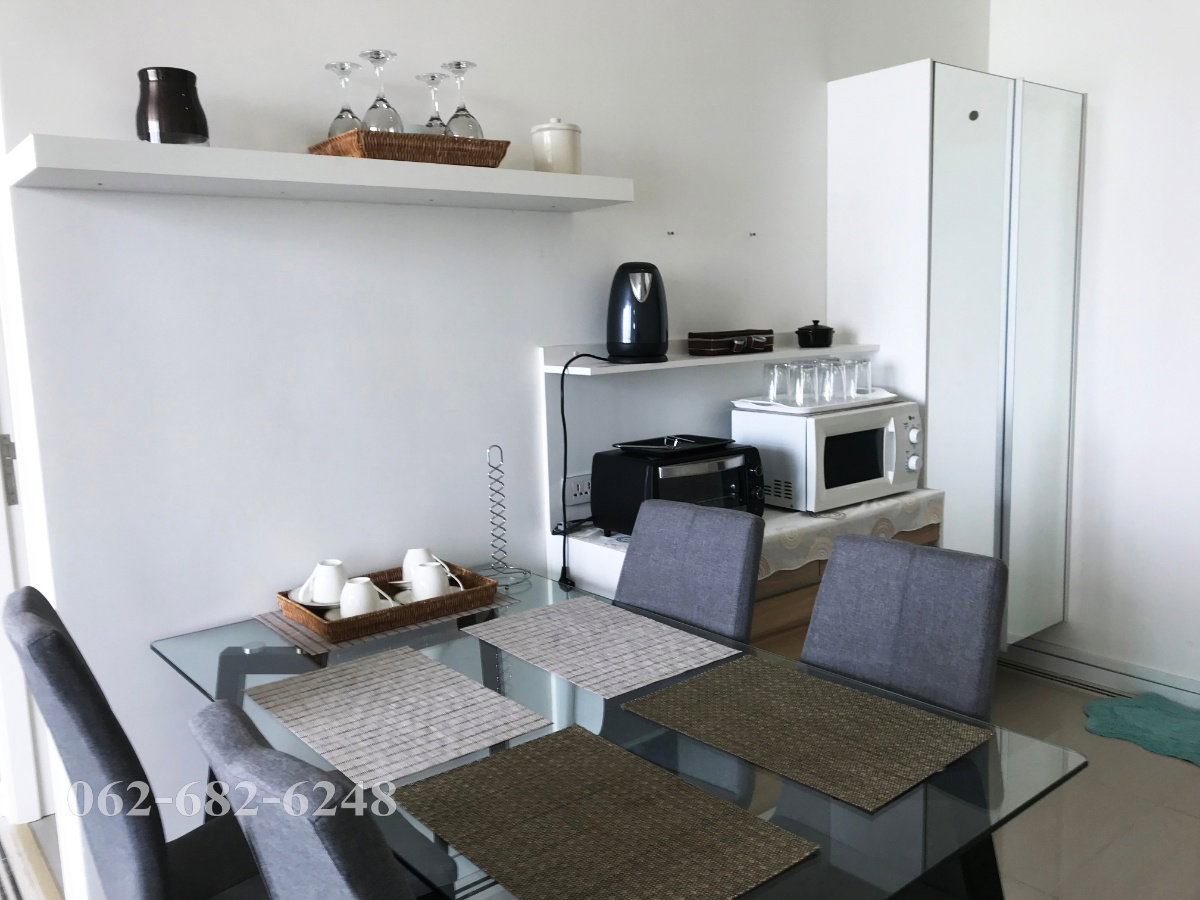 รูป 2 นอน 2 ระเบียง TC GREEN Rama9 ชั้นสูงวิวสวย ทีซี กรีน พระราม9 - รูปที่ 7/12