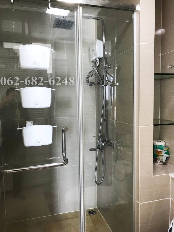 รูป 2 นอน 2 ระเบียง TC GREEN Rama9 ชั้นสูงวิวสวย ทีซี กรีน พระราม9 - รูปที่ 11/12