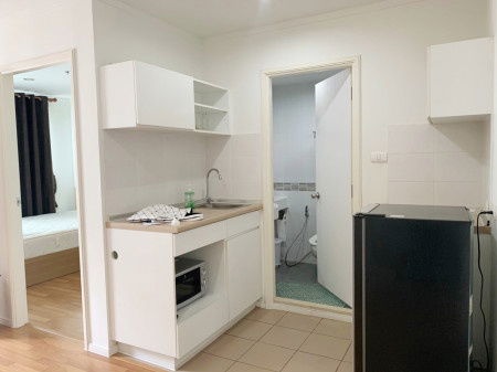 รูป ให้เช่าถูก คอนโด ลุมพินี พาร์ค พระราม 9-รัชดา 1 นอน 1 น้ำ 30.08 ตร.ม. ชั้น 17 อาคาร B เดินทางสะดวก - รูปที่ 7/11