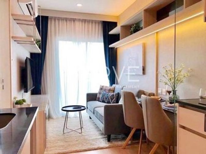 คอนโดพร้อมปล่อยเช่า Noble Revolve Ratchada ติด MRT ศูนย์วัฒนธรรม 1 ห้องนอน