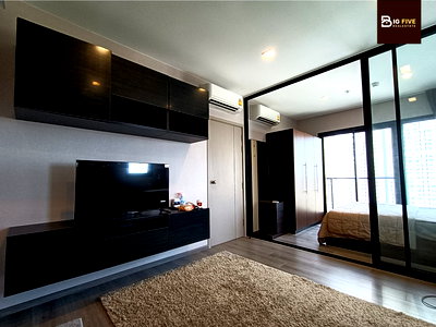 Condos for rent Rattanathibet Road : A64- 244 Condo for rent, The Politan Rive, 30 sqm., next to the river, next to MRT Phra Nang Klao, beautiful, ready to move in ✨