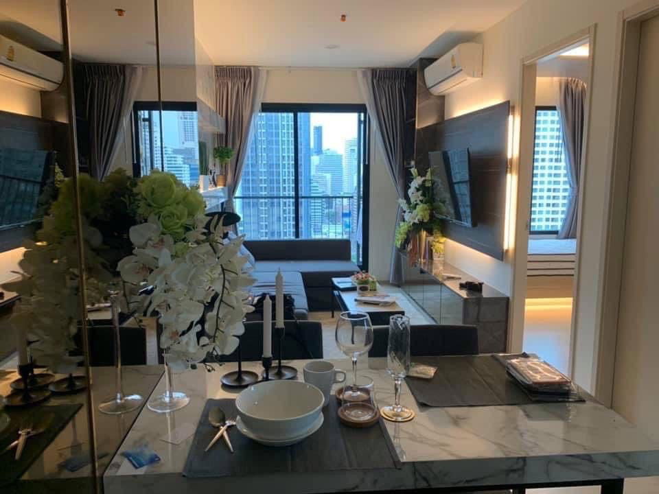 รูป ด่วนให้เช่า 🔥🔥 Life Asoke 2BR 2BR 55 sqm ห้องแต่งสวยมาก  ราคาดี ติดต่อ 082-459-4297  - รูปที่ 2/8