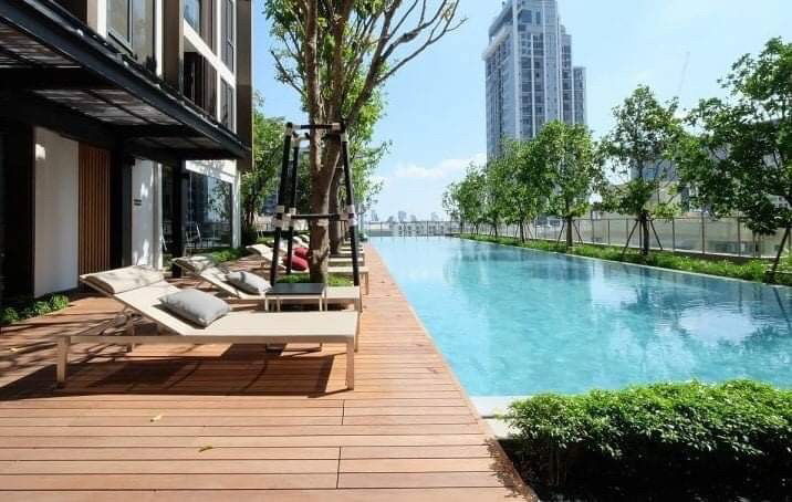 picture MN3146 For Rent The LINE Phahon - Pradipat on best location 1 Bedroom 1 Bathroom Floor 23 !! Fully furnish and electricities - 8/10