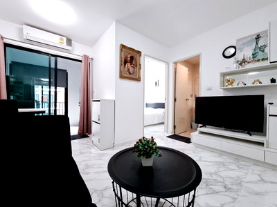 คอนโดให้เช่า : ให้เช่า I Condo สุขุมวิท 105 (ซอยลาซาล) ตึก A2 ชั้น 4 เฟอร์ครบ พร้อมอยู่ (Line: @lifeland)