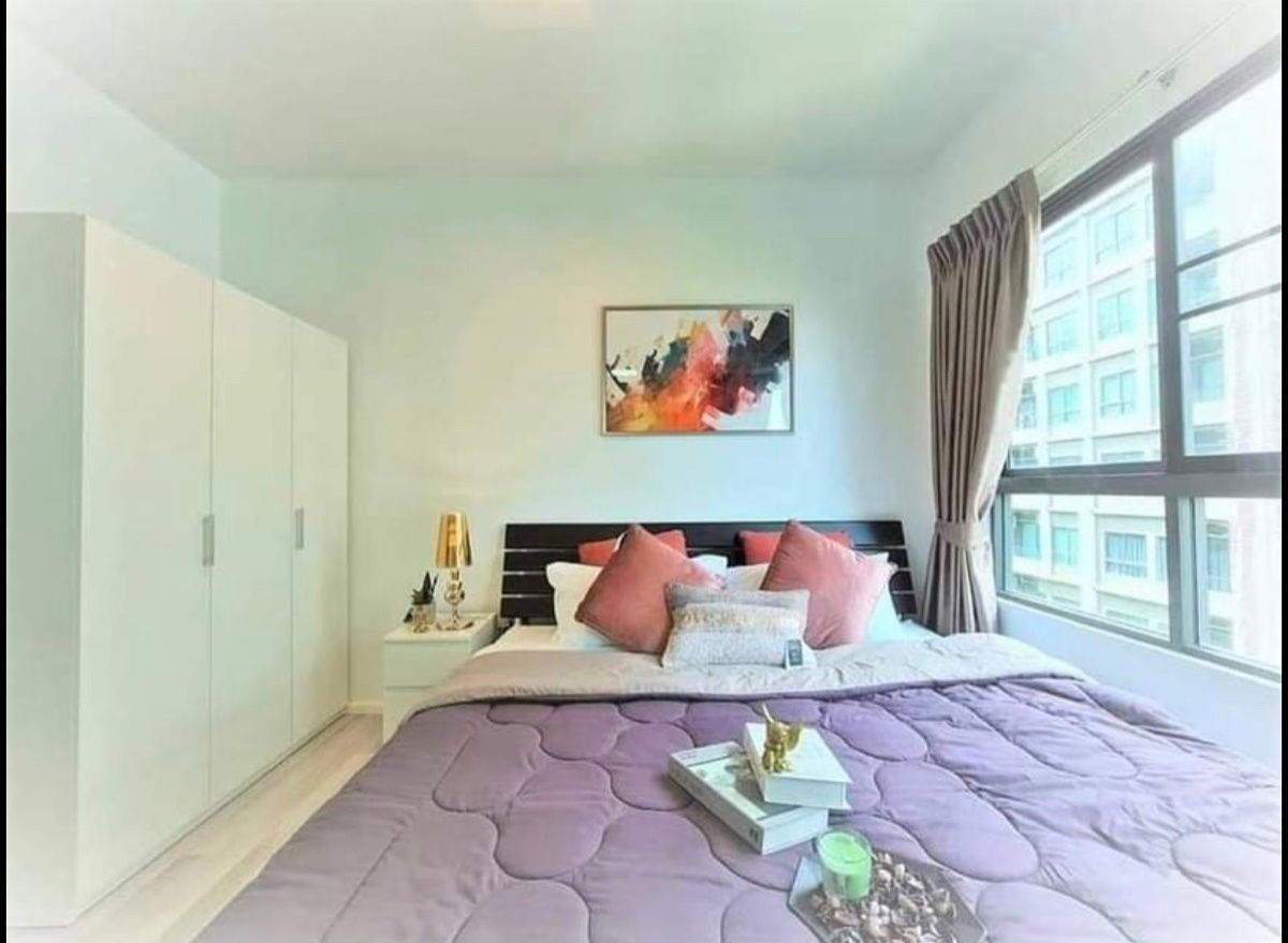 picture For rent : Ease Rama 2 Area : 26 sqm.  / 1 Bedroom 1 Bathroom  Fully Furnished with appliances  - 8/10