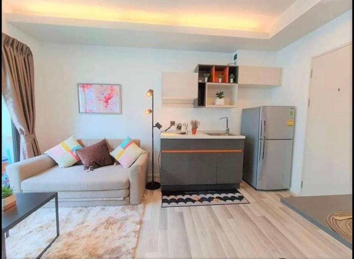 picture For rent : Ease Rama 2 Area : 26 sqm.  / 1 Bedroom 1 Bathroom  Fully Furnished with appliances  - 3/10