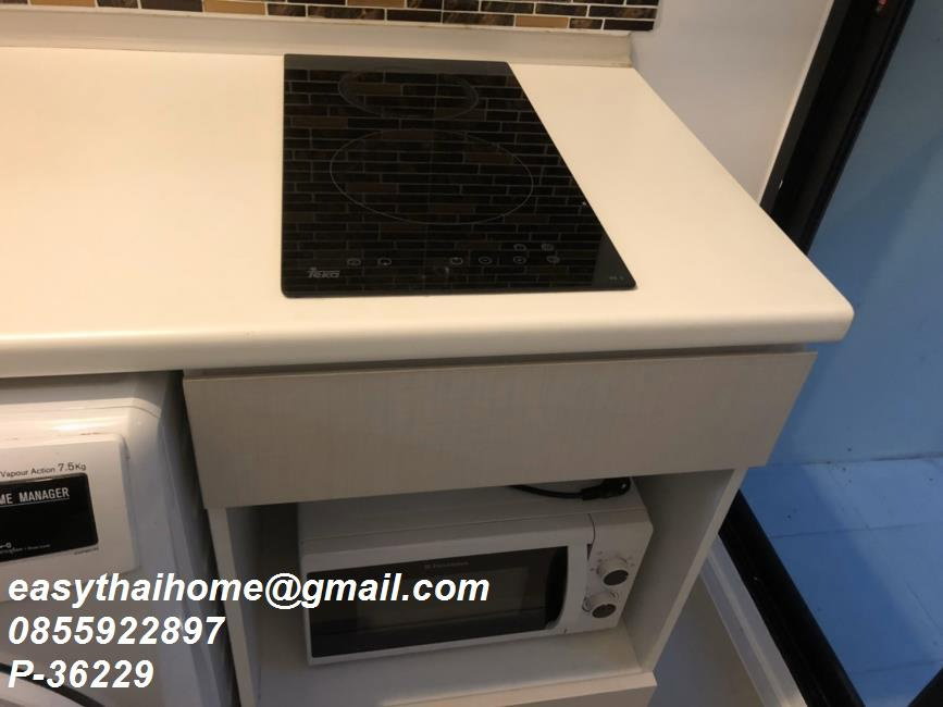 รูป P-36229 ขาย พอส สุขุมวิท 107 | 1 ห้องนอน 1 ห้องน้ำ | เฟอร์นิเจอร์ครบ | พร้อมเข้าอยู่ 📞 Line ID: @easythaihome | 085-592-2897 - รูปที่ 15/18