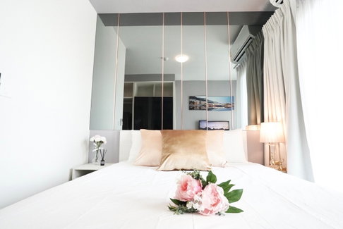 Condo for rent near KMITN Chapter One Shine Bangpo with fully furnished Studio