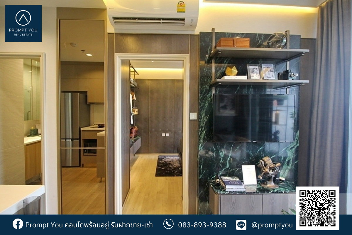 รูป ✨🔥 ห้องสวย ราคาพิเศษ 🔥✨ Quinn Sukhumvit 101 🚝 BTS Punnawithi เฟอร์ครบ พร้อมอยู่ สนใจติดต่อ Line Official: @promptyou12 - รูปที่ 8/9
