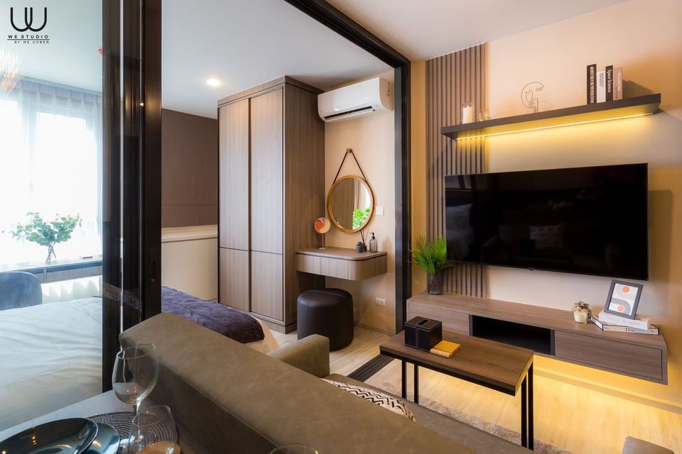 รูป IKEEN01-082 XT ห้วยขวาง Condo (by Sansiri) เพียง 16,000 ห้พร้อมพร๊อพตกแต่งตามรูปทั้งหมด ใกล้ MRT ห้วยขวาง - รูปที่ 5/15