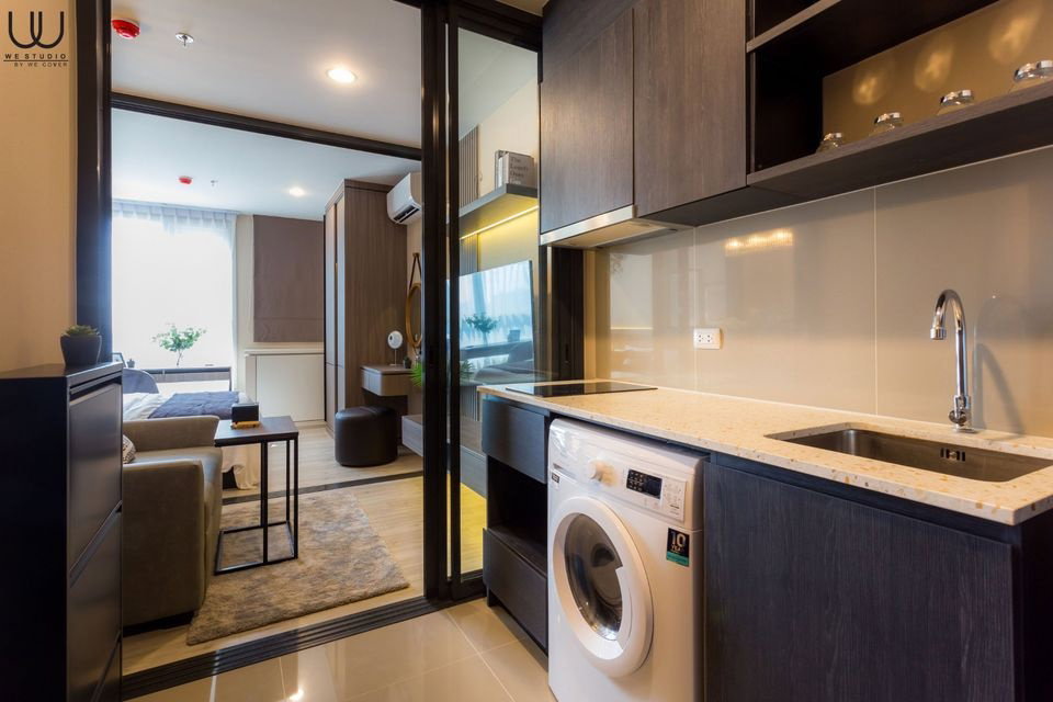 รูป IKEEN01-082 XT ห้วยขวาง Condo (by Sansiri) เพียง 16,000 ห้พร้อมพร๊อพตกแต่งตามรูปทั้งหมด ใกล้ MRT ห้วยขวาง - รูปที่ 7/15
