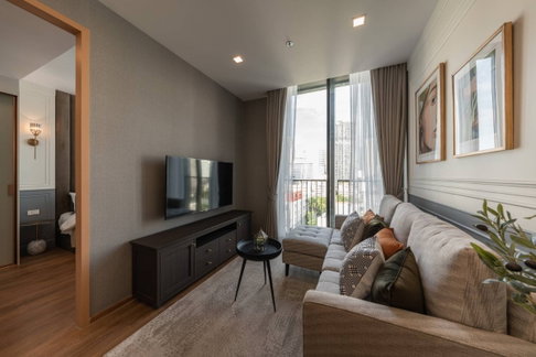 for rent Noble BE33. 1bed 35sqm. Line id: @pfagent