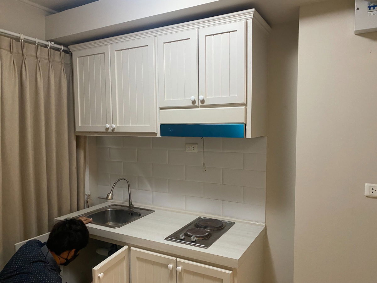 picture Groovy Condo Sriracha 6,300 baht/month, 8th floor, pool view, clear and comfortable. - 4/8