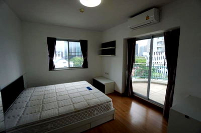 คอนโดให้เช่า : ให้เช่า คอนโด เฟอร์+เครื่องใช้ไฟฟ้าครบ Supalai Park อโศก-รัชดา 63 ตรม. ใกล้ MRT พระราม 9 450 m.