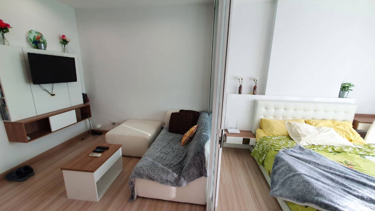 รูป SN347.2  **ห้องว่างครับผม**ให้เช่า The Hotel Condo (ติดสภานีMRTบางกระสอ) *ภาพจริง** ห้องกว้าง!!ราคาดีที่ มีเครื่องซักผ้า!!  - รูปที่ 8/45