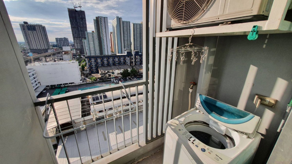 รูป SN347.2  **ห้องว่างครับผม**ให้เช่า The Hotel Condo (ติดสภานีMRTบางกระสอ) *ภาพจริง** ห้องกว้าง!!ราคาดีที่ มีเครื่องซักผ้า!!  - รูปที่ 22/45
