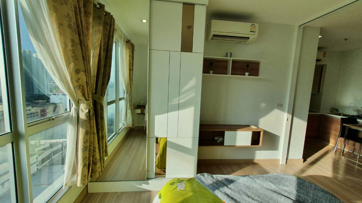 รูป SN347.2  **ห้องว่างครับผม**ให้เช่า The Hotel Condo (ติดสภานีMRTบางกระสอ) *ภาพจริง** ห้องกว้าง!!ราคาดีที่ มีเครื่องซักผ้า!!  - รูปที่ 12/45