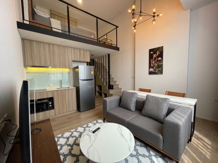 รูปภาพ 🟢R2504 ให้เช่าคอนโด Siamese (Ramada) Residence Sukhumvit 87 Duplex 2 ชั้น เพดานสูง 4.5 เมตร ติดถนนสุขุมวิท 🔥มีเครื่องซักผ้า🔥