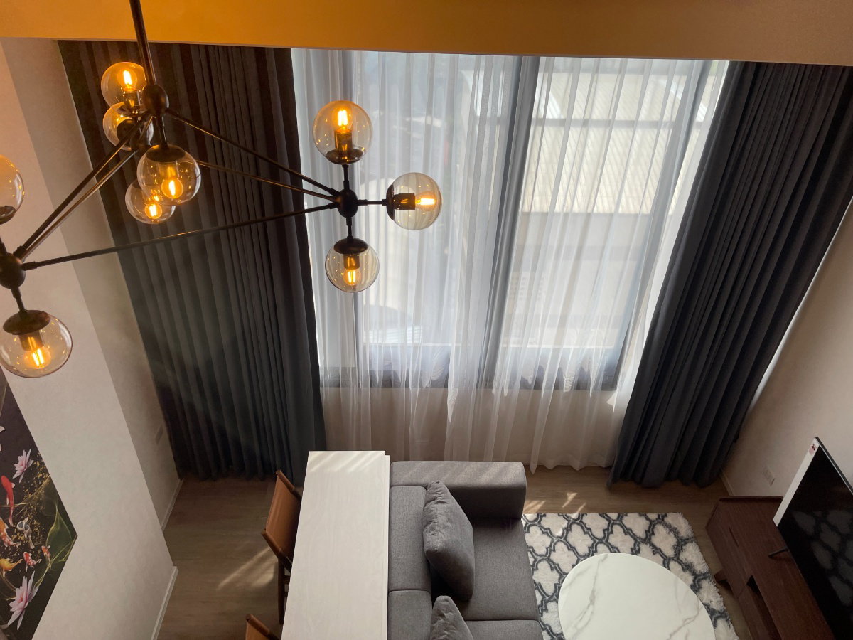 รูป 🟢R2504 ให้เช่าคอนโด Siamese (Ramada) Residence Sukhumvit 87 Duplex 2 ชั้น เพดานสูง 4.5 เมตร ติดถนนสุขุมวิท 🔥มีเครื่องซักผ้า🔥 - รูปที่ 11/14