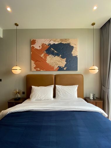 🔥🔥 ให้เช่า 1 นอน วิวสวนลุม🔥🔥  Free Voucher 5,000 ห้องหายาก ชั้น 17 ห้องสวย เฟอร์ครบ 🔥🔥