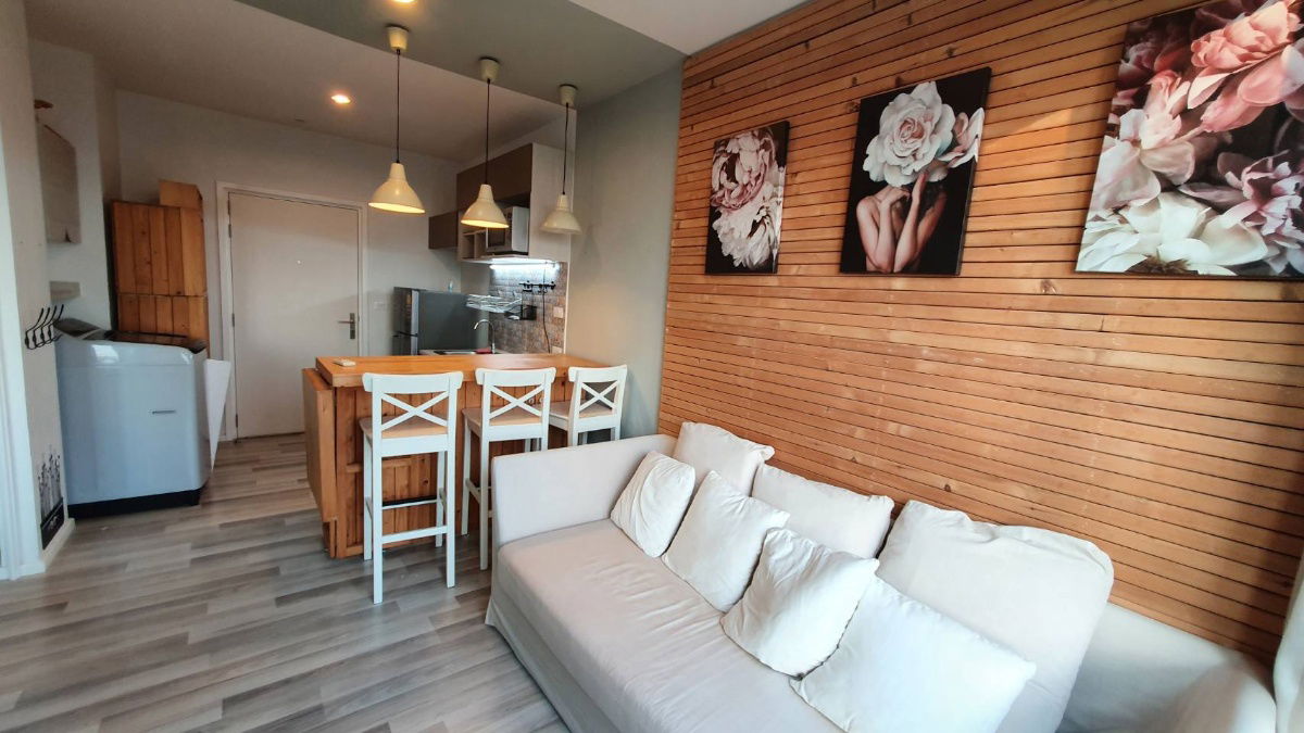 picture SN486 For rent The Key Sathorn-Ratchapruek.,  Good view. **Real room . Real wood. Lots of storage **. This room is not exposed to sunlight*  - 1/35