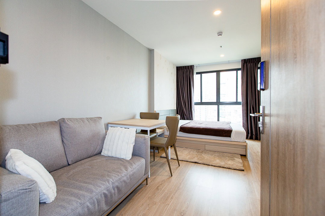 รูป ** ให้เช่า  Ideo O2 - Studio  ขนาด 28 ตร.ม. เฟอร์ครบ อยู่ใกล้ BTS บางนา ** - รูปที่ 1/10