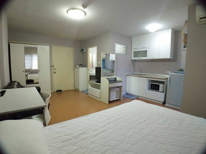 เช่า!!! ลุมพินี บดินทร์เดชา-ราม ขนาด 25 ตรม. A4 ชั้น 2 ราคา 6,000 บาท พร้อมเฟอร์และเครื่องใช้ไฟฟ้า 