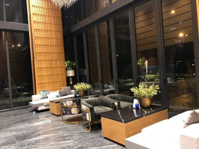 picture Condo for rent, 2 bedrooms, the base garden rama 9, size 51 sqm, airport link, expressway with washing machine - 6/7