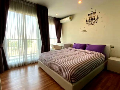 Condos for rent Liab Duan Night Market : Condo for Rent We Condo Ekkamai-Raminthra, 33sqm. 1bedroom Fully Furnished, Line ID: @ppagent