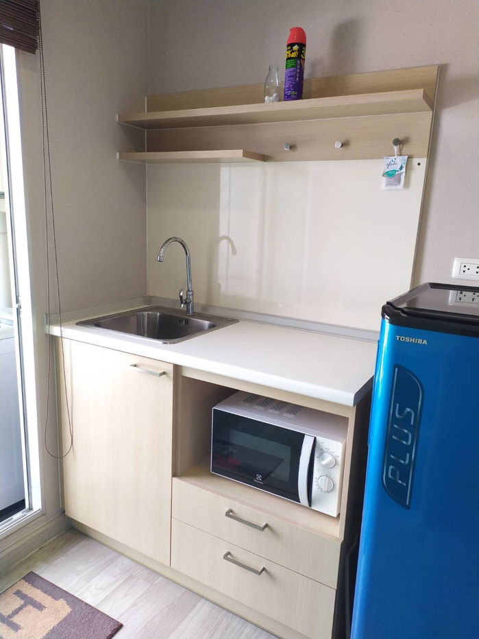 รูป 💥 เช่า!!! Plum โชคชัย 4 ตึก B ชั้น 2 วิวสระว่ายน้ำ 25 ตรม. ราคา 8,500 บาท เฟอร์นิเจอร์ เครื่องใช้ไฟฟ้า  - รูปที่ 5/12