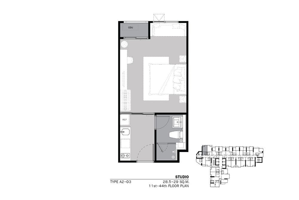 Studio floor plan