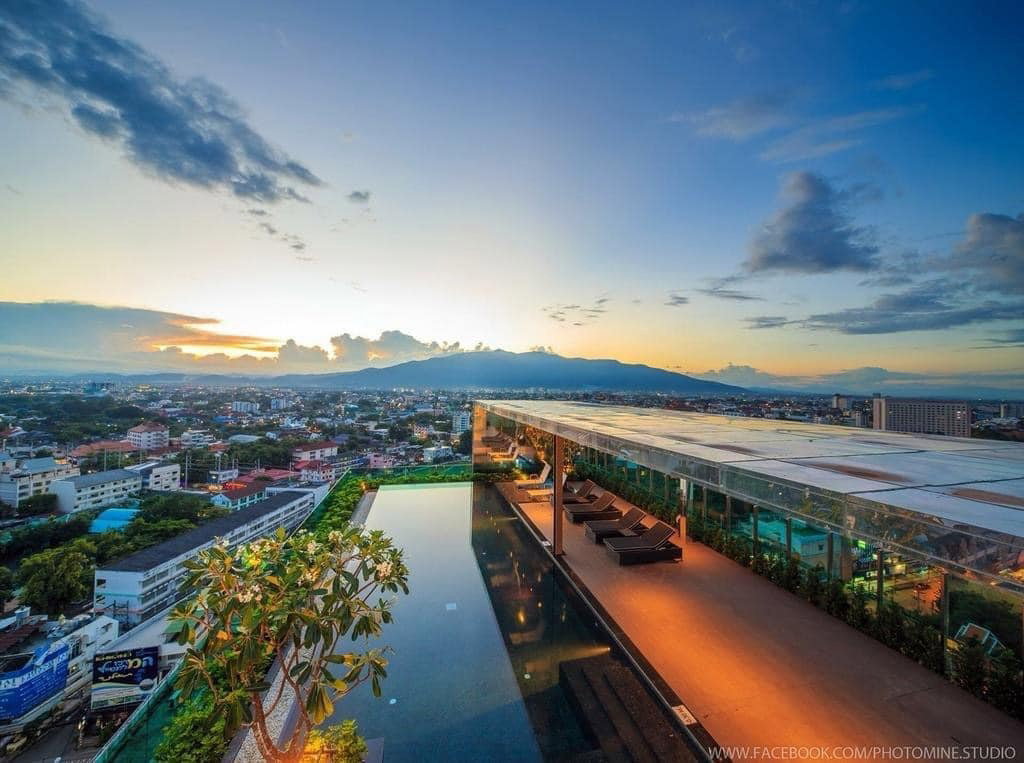 รูป 🍃 ให้เช่าห้อง The Astra Condo 2Bed with Bathtub คอนโดหรูใจกลางเมืองเชียงใหม่ ทำเลดีมาก เดินทางสะดวก ใกล้ห้างสรรพสินค้า ตลาด และอื่นๆอีกมากมาย - รูปที่ 19/19