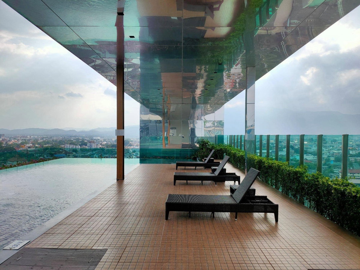 รูป 🍃 ให้เช่าห้อง The Astra Condo 2Bed with Bathtub คอนโดหรูใจกลางเมืองเชียงใหม่ ทำเลดีมาก เดินทางสะดวก ใกล้ห้างสรรพสินค้า ตลาด และอื่นๆอีกมากมาย - รูปที่ 18/19