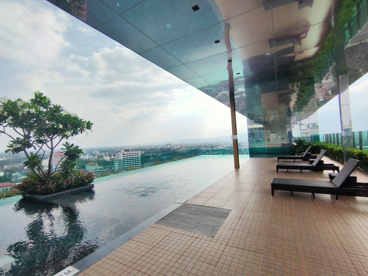 รูป 🍃 ให้เช่าห้อง The Astra Condo 2Bed with Bathtub คอนโดหรูใจกลางเมืองเชียงใหม่ ทำเลดีมาก เดินทางสะดวก ใกล้ห้างสรรพสินค้า ตลาด และอื่นๆอีกมากมาย - รูปที่ 17/19
