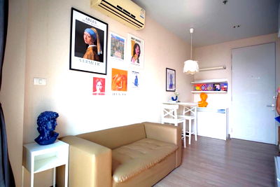 Condos for sale : CWT127 Chewathai Ramkamhaeng 30 sqm. 6 FL. 1bed 1.85 MB. 092-597-4998