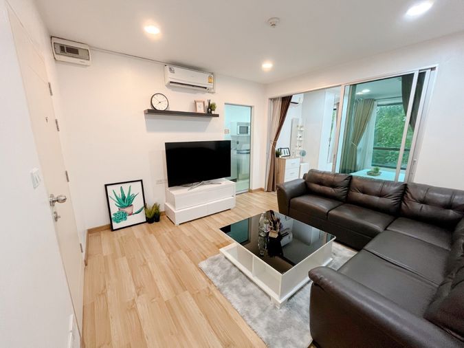 ให้เช่าคอนโด พรีมิโอ ไพร์ม เกษตร-นวมินทร์  ราคา 8,900 ห้องนั่งเล่นกับห้องนอนแยกเป็นสัดส่วน