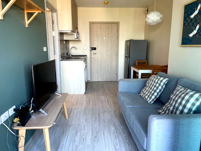 Condos for rent MRT Tao Poon : Condo for Rent IDEO Mobi Wongsawang Interchange, 1 bedroom Fully Furnished, Line ID: @ppagent