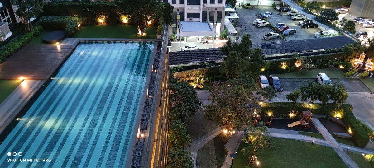 รูป ให้เช่าคอนโด The Parkland รัชดา-วงศ์สว่าง 1 นอน 30 ตรม. ชั้น 10 ห้องสวย มีเครื่องซักผ้า K3302 - รูปที่ 6/6