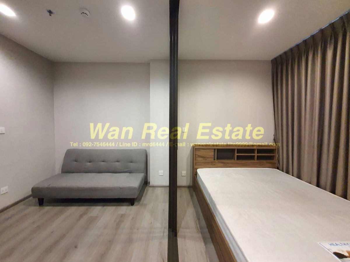 รูป ให้เช่าคอนโด politan aqua ชั้น 12A ขนาด 25 ตร.ม. เฟอร์ครบ วิวแม่น้ำ สวน สระ พร้อมอยู่ - รูปที่ 5/8