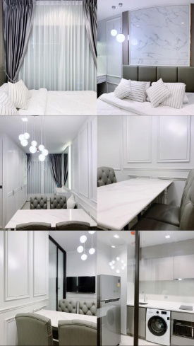 รูป 🔵⚪🔵 "For Rent" << New Room , Luxury Room , Negotiable >> At Life Asoke-Rama 9 line id:@arunestate 🔵⚪🔵 - รูปที่ 7/7