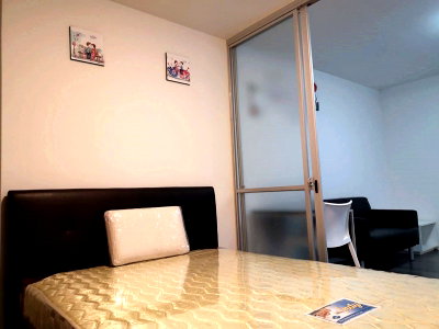 คอนโดให้เช่า : .ให้เช่า Dcondo Campus Resort Rangsit phase1 ดี คอนโด รังสิต เฟส 1  ห้องใหม่ ใกล้ ม.ธรรมศาสตร์ ตึก C ชั้น 6 เฟอร์ครบ พร้อมเข้าอยู่ค่ะ