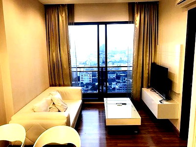 Condos for rent : Condo For rent Ivy Ampio Ratchada Rama 9 44sqm. 1bedroom Fully Furnished, Line ID: @ppagent