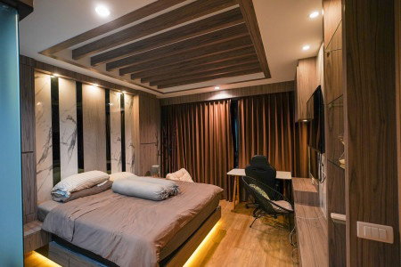 รูปภาพ Condo for rent, Ladda Plus Sriracha, new room, 48 sq m., fully furnished, only 4 minutes to Koh Sichang pier