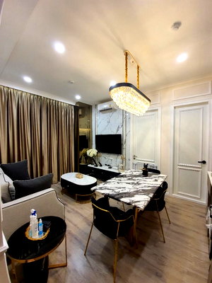 คอนโดให้เช่า : ให้เช่าคอนโดไนท์บริดจ์ คอลลาจ รามคำแหง 2 นอน ห้องมุม แต่งสวย❗