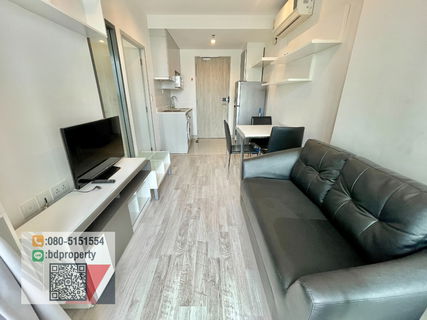 ขายด่วน/For sell ห้องสวย เฟอร์ครบ ชั้นสูงวิวดีที่สุดในตึก 1Bedroom 4.59 ล้านเท่านั้น ใกล้MRT และ เซ็นทรัลพระราม 9 เพียง 80 ม.