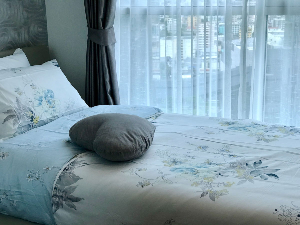 picture For Rent! Corner Unit with 2 Bed 2Bath 2 Balcony, 53.8 Sq.m Fully Furnished 22th Flr - 8/9