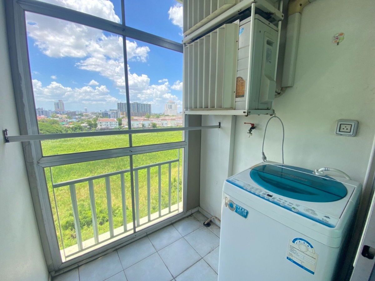 picture LP26117  For rent, Lumpini Ville Ramkhamhaeng 26, Floor 6, building-B, size 32 sqm. 8,000 baht, 064-959-8900 - 9/12