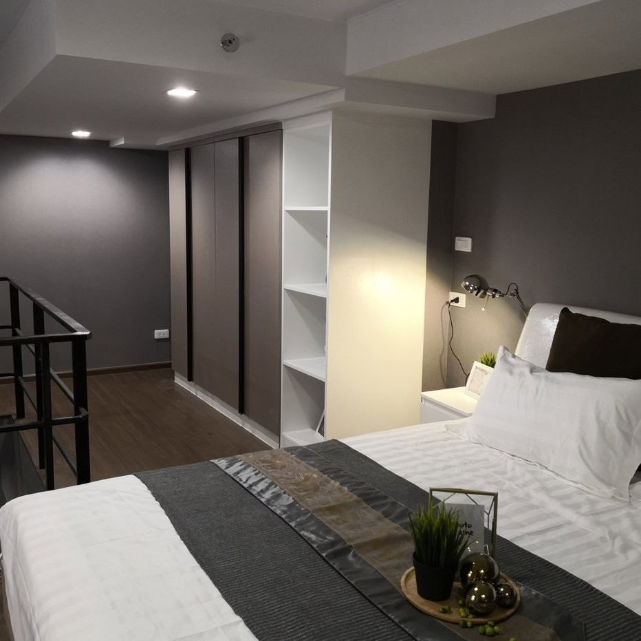 รูป 2 ห้องนอน 1 ห้องน้ำ Lofts style ชั้นสูง ที่ IDEO New Rama9 ห้องสวยตรงปก วิวเมือง - รูปที่ 35/36