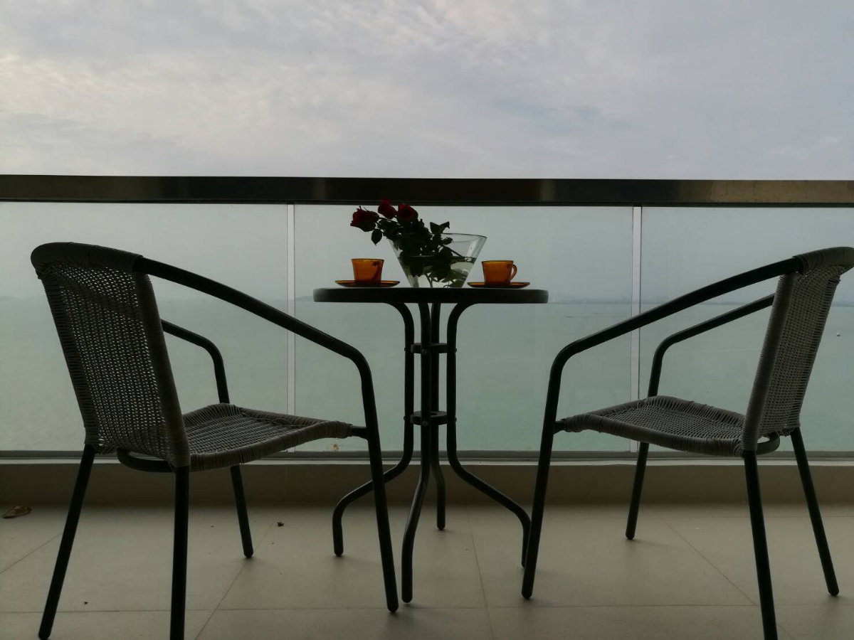 รูป For rent The Palm  Wongamat Beach Front Pattaya Studio hight floor (S03-0923) - รูปที่ 11/26